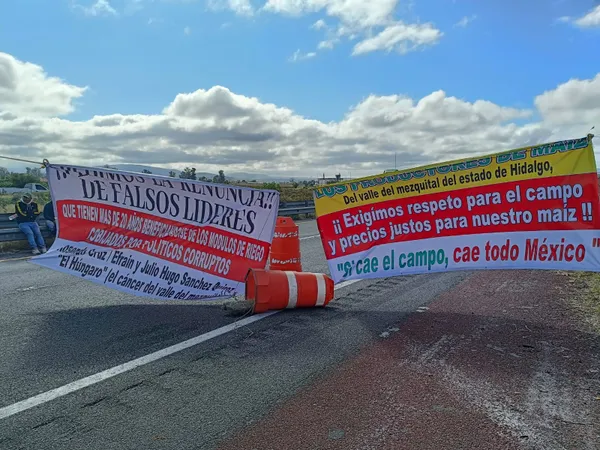 Bloqueo de campesinos de Tula