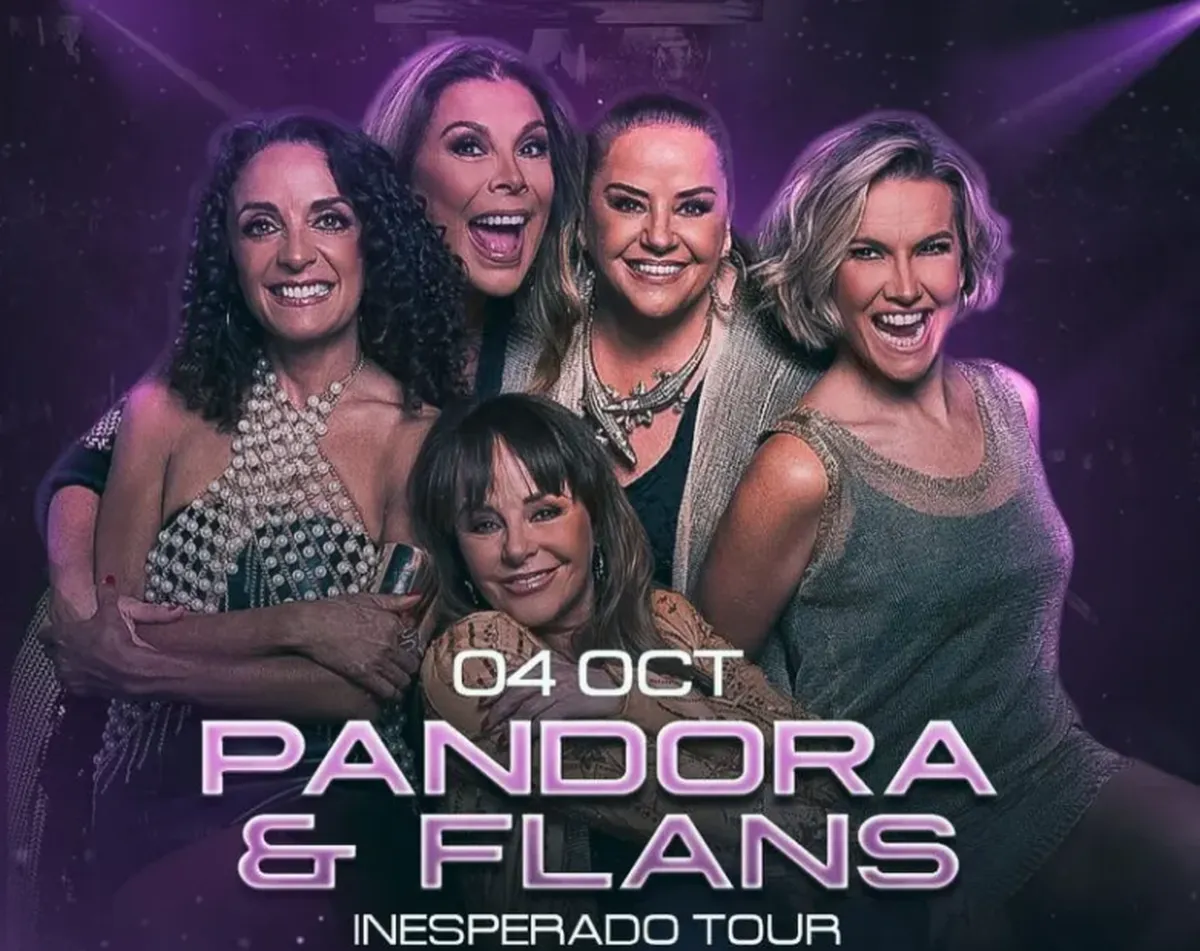 Pandora y Flans se presentan esta noche en el Palenque de la Feria San Francisco Pachuca 2025
