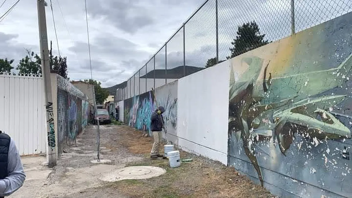 Inicia la Liga Graffiti Gang Letters 2021 en Pachuca