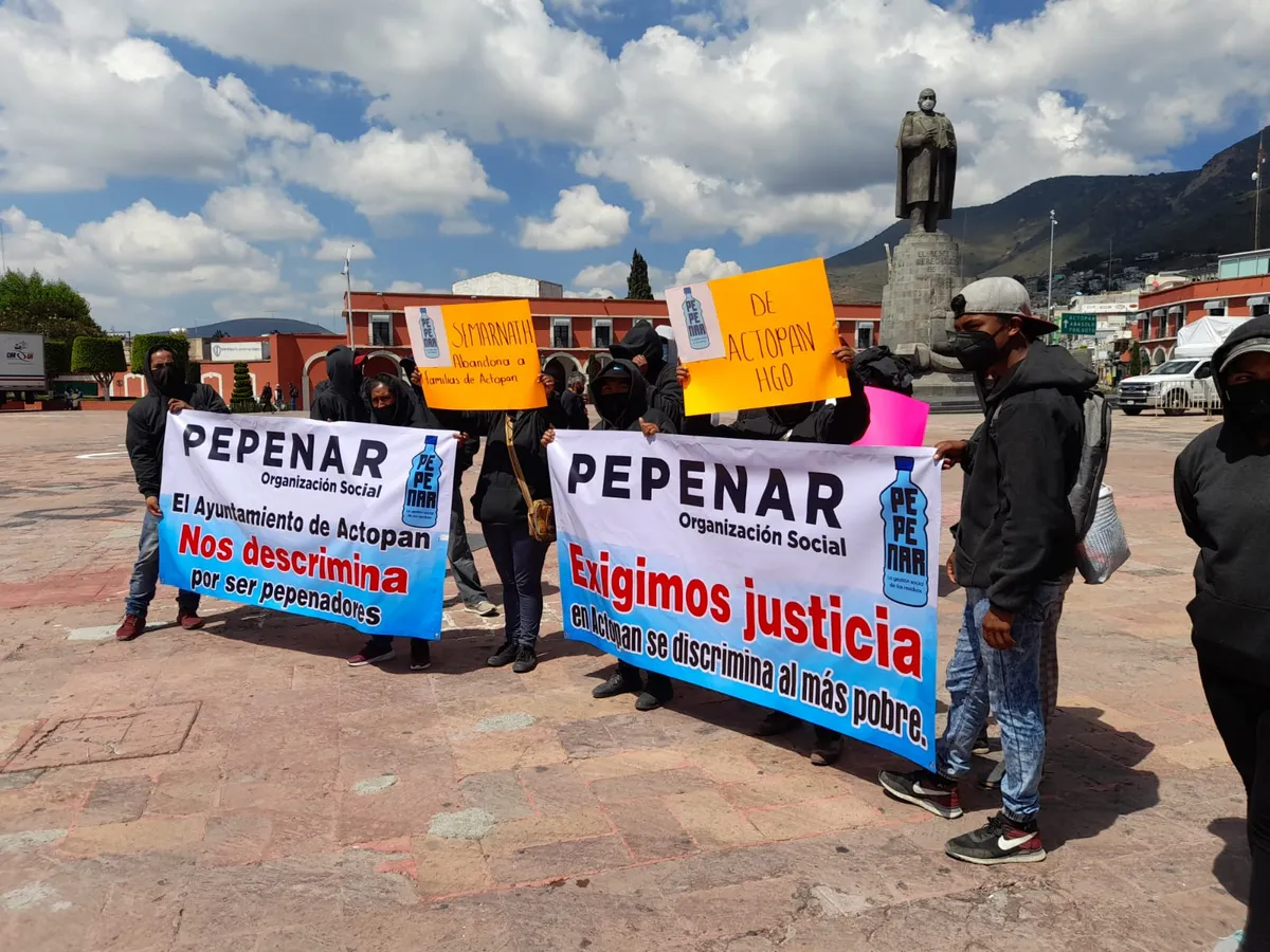 Pepenadores de Actopan acusan que alcaldesa les restringió el acceso al tiradero