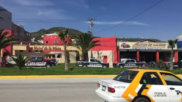 Operativo policíaco en Motel de Mineral de la Reforma