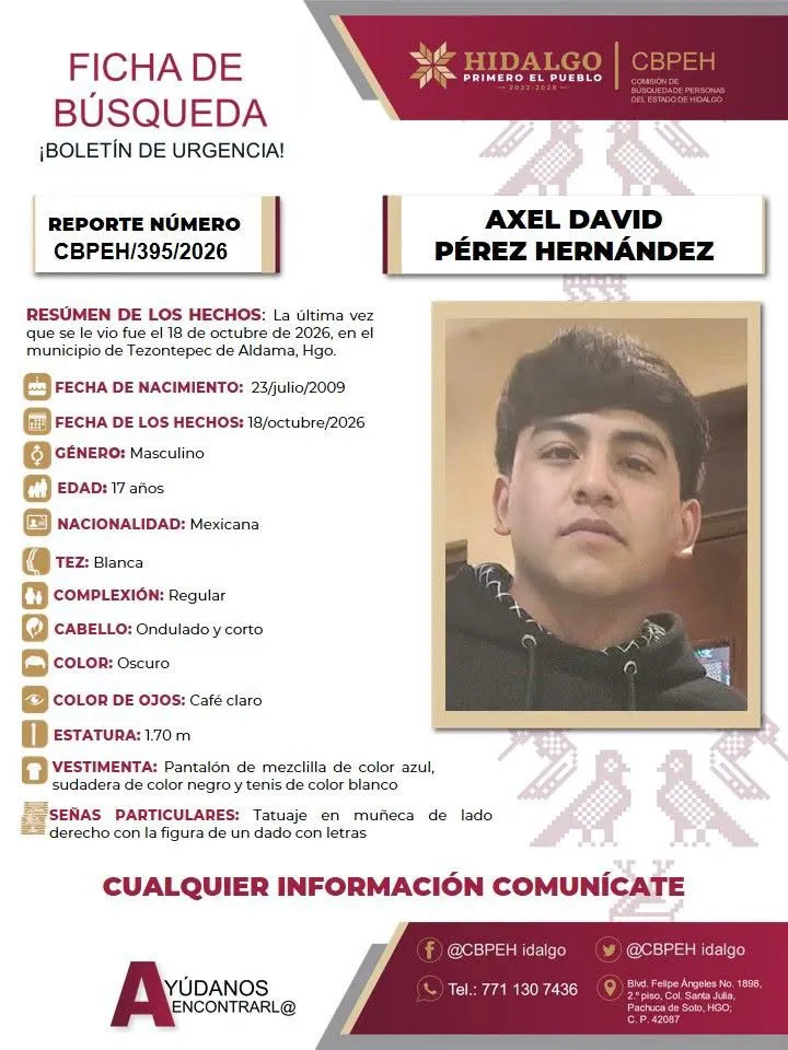 Buscan a joven de 17 años en canal de aguas negras en Hidalgo