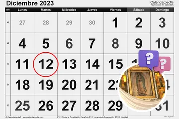¿12 de diciembre es día festivo? Esto dice la SEP y la LFT