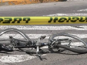 Hombre cae de su bicicleta y pierde la visa en Francisco I. Madero