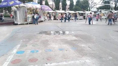 juegos en el Jardin Floresta de Tulancingo