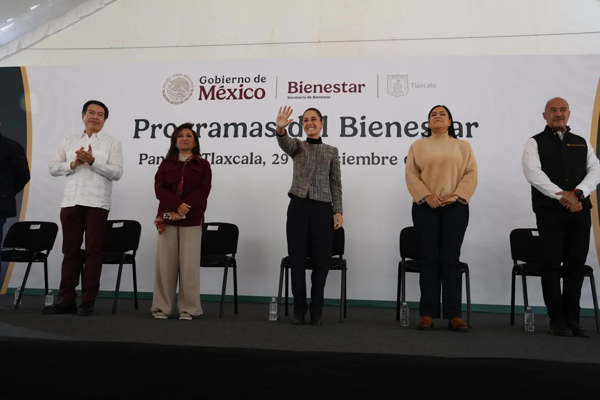 Claudia Sheinbaum anuncia construcción de un campus del IPN y de universidad en Tlaxcala