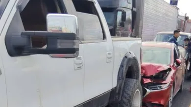 Choque multiple Ixmiquilpan