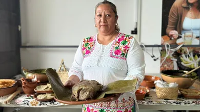 María de Lourdes cocinera