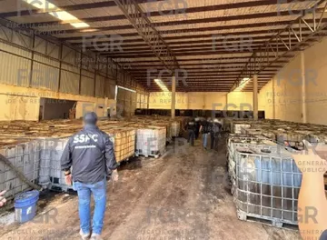 FGR desmantela cuatro centros de procesamiento ilícito de combustible en SLP, Hidalgo y Morelos