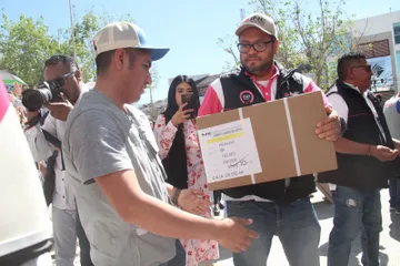 Hidalgo listo para votar: llegan boletas para elección del Poder Judicial