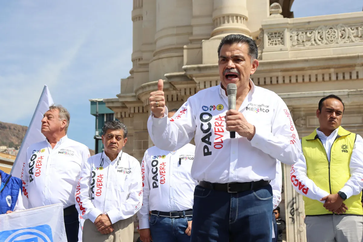 Francisco Olvera inicia campaña aclarando señalamientos como exgobernador