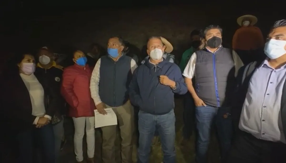 Pobladores levantan bloqueo en Planta Tratadora de Atotonilco de Tula