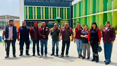 Autoridades supervisan refugios temporales en Tizayuca ante la temporada de lluvias.