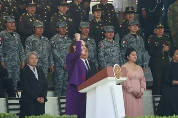 Al acto, acudieron representantes de los tres poderes de la Unión