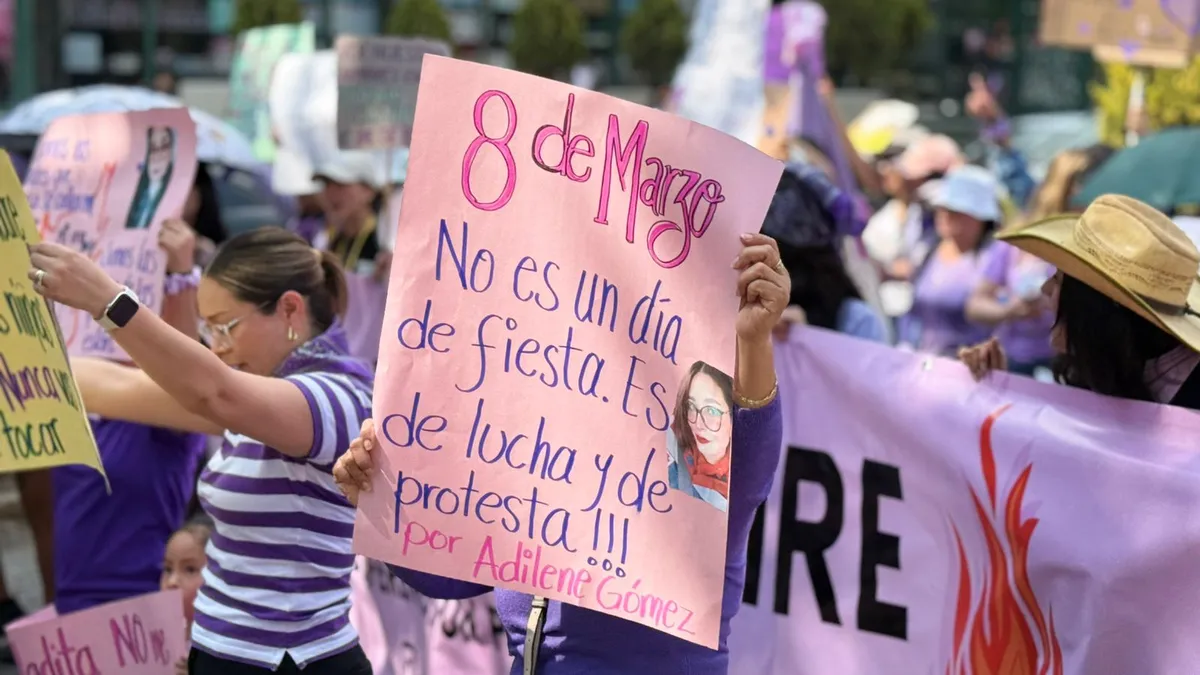 8M en los estados: del norte al sur del país marchan contra violencia machista 