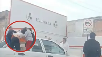 Riña entre mujeres en Pachuca