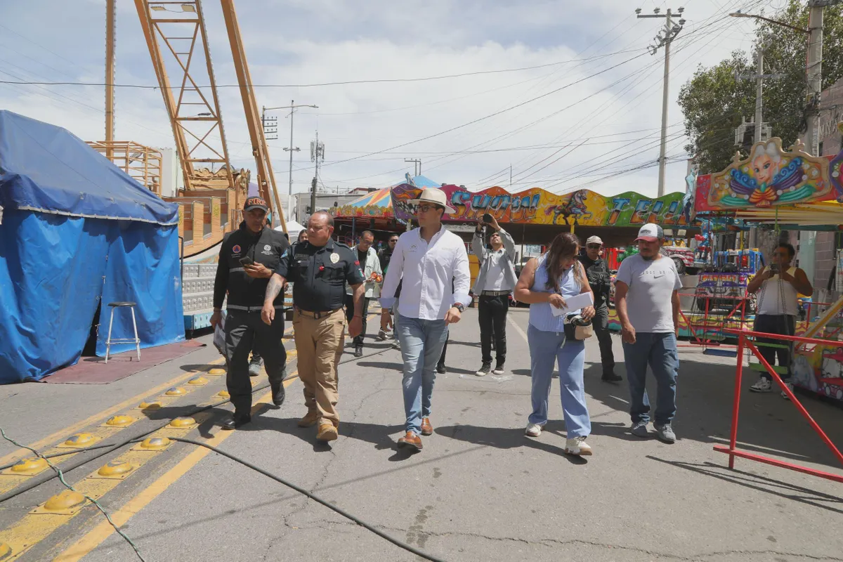 Todo listo en Pachuca para el Grito: Plaza Juárez tendrá seguridad, limpieza y ambiente familiar