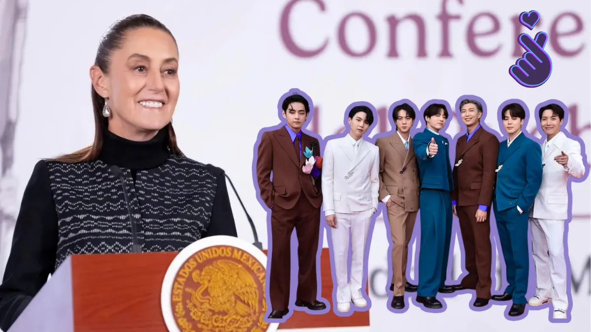 La presidenta Claudia Sheinbaum busca que más jóvenes mexicanos logren ver a BTS en concierto.