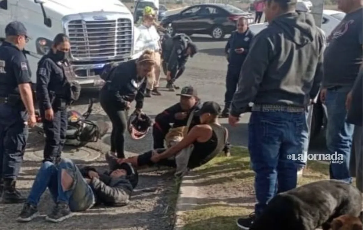 Tizayuca: Accidente en el bulevar Las Torres dejó dos lesionados