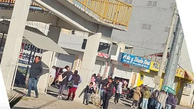 Bloqueo en carretera Ixmiquilpan–Actopan