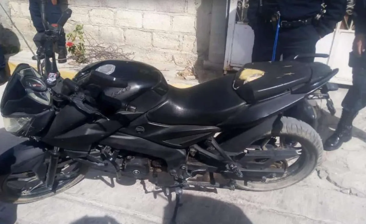 Policías de Pachuca recuperan motocicletas con reporte de robo