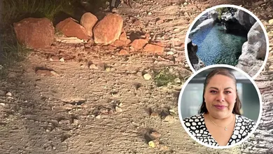 Deslave en ruta a manantiales de Taxhidó en Tecozautla