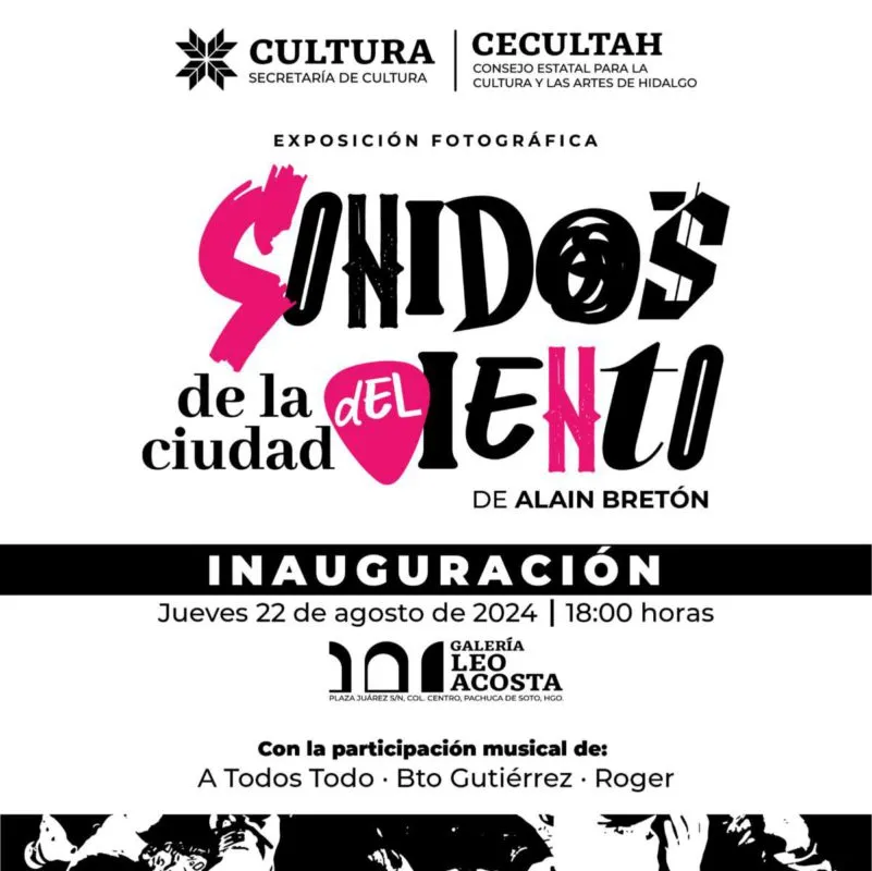 Pachuca celebra su escena musical con la exposición “Sonidos de la Ciudad del Viento”