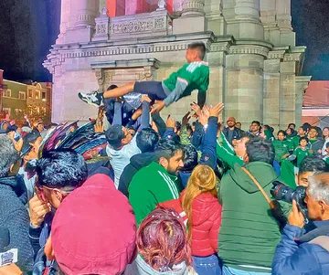 Celebración México en Pachuca