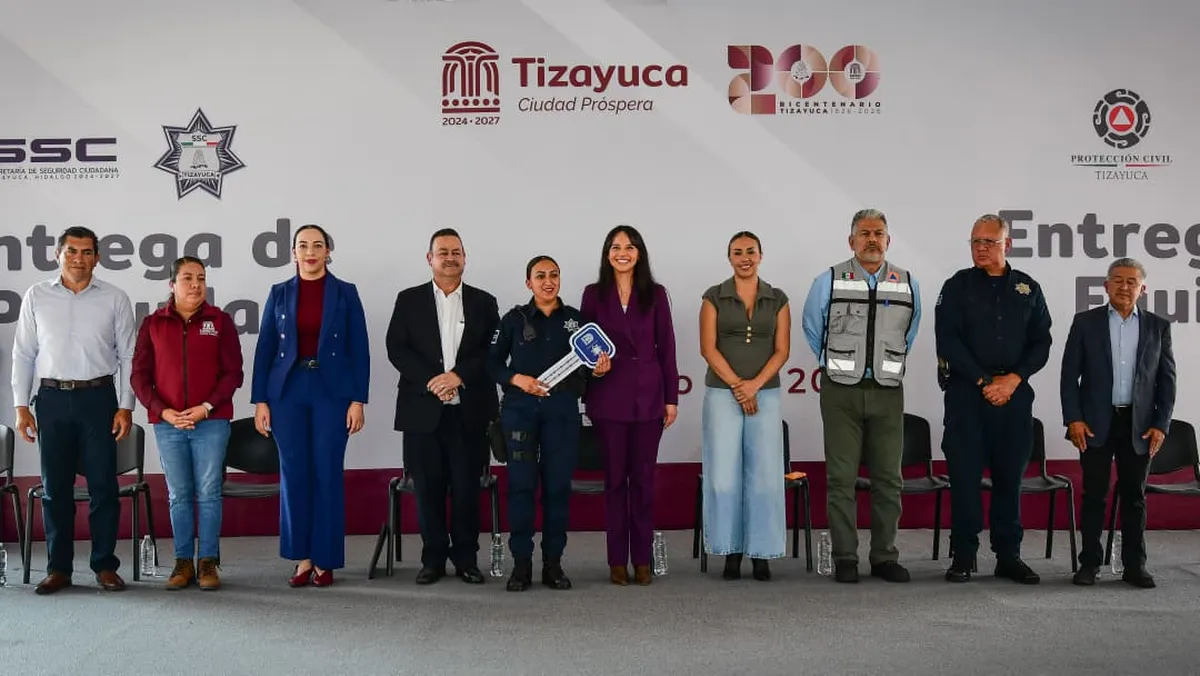 Tizayuca invierte más de 4 mdp para reforzar seguridad y emergencias