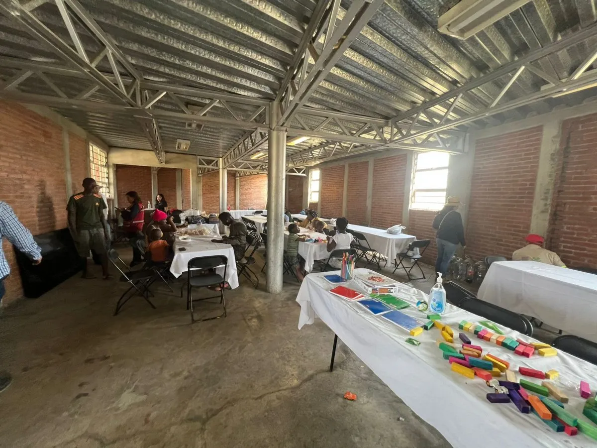 Construcción de albergue migrante lleva avance del 60%; será entregado en marzo