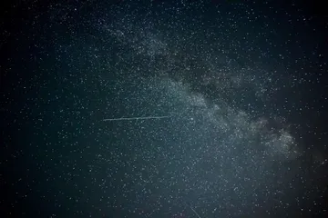 No se necesita equipo especial para ver una lluvia de meteoros.