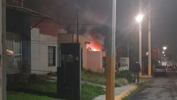 Incendio en vivienda de Tizayuca