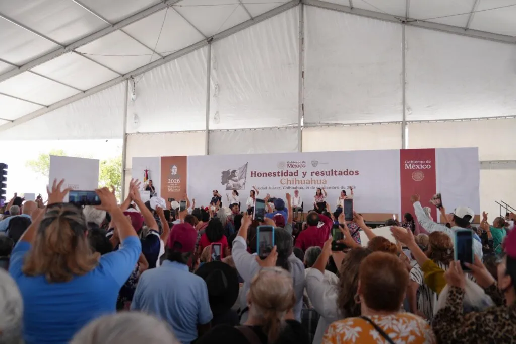 “México es libre, independiente y soberano; nos toca defender a la patria”: Claudia Sheinbaum en Ciudad Juárez