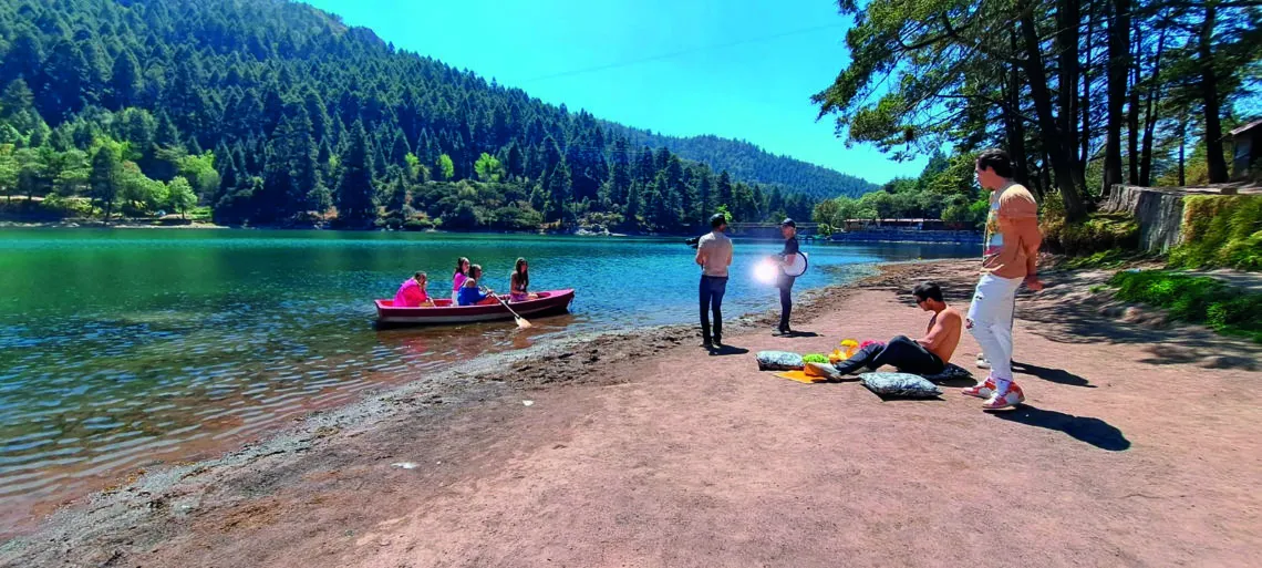 Filmaciones generan 19 mdp y 805 trabajos en la administración actual