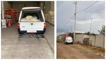 Una camioneta Ford Courier fue robada con violencia en los límites de Mixquiahuala de Juárez y Tezontepec de Aldama.