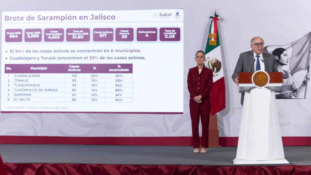Las autoridades sanitarias destacaron que el punto más alto de contagios ocurrió entre el 21 y el 24 de febrero y desde entonces la curva epidemiológica muestra una tendencia descendente.