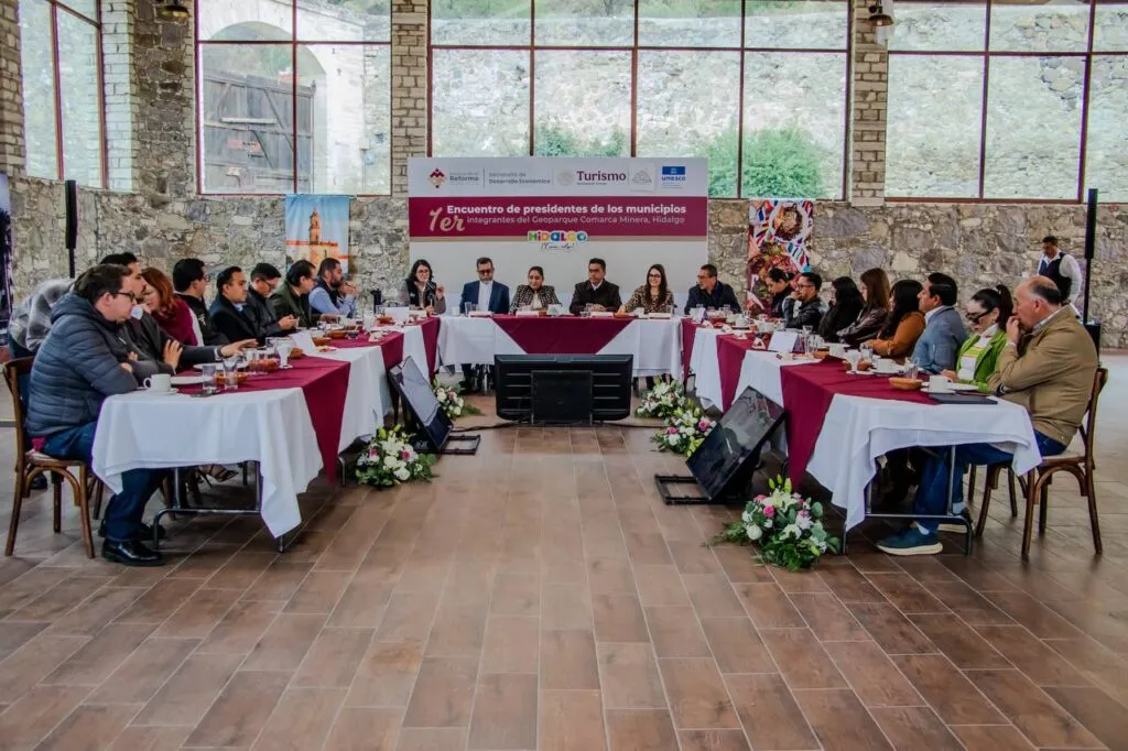 Mineral de la Reforma: sede del encuentro de municipios del geoparque Comarca Minera