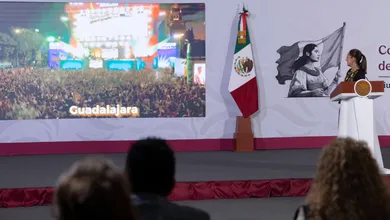 Sheinbaum y autoridades turísticas destacan el aumento de visitantes durante el Mundial de Futbol en México.