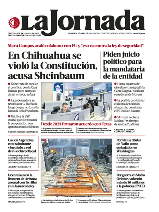 La Jornada | 24 de abril de 2026