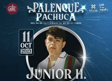 Palenque Pachuca 2023: anuncian a Junior H como artista sorpresa
