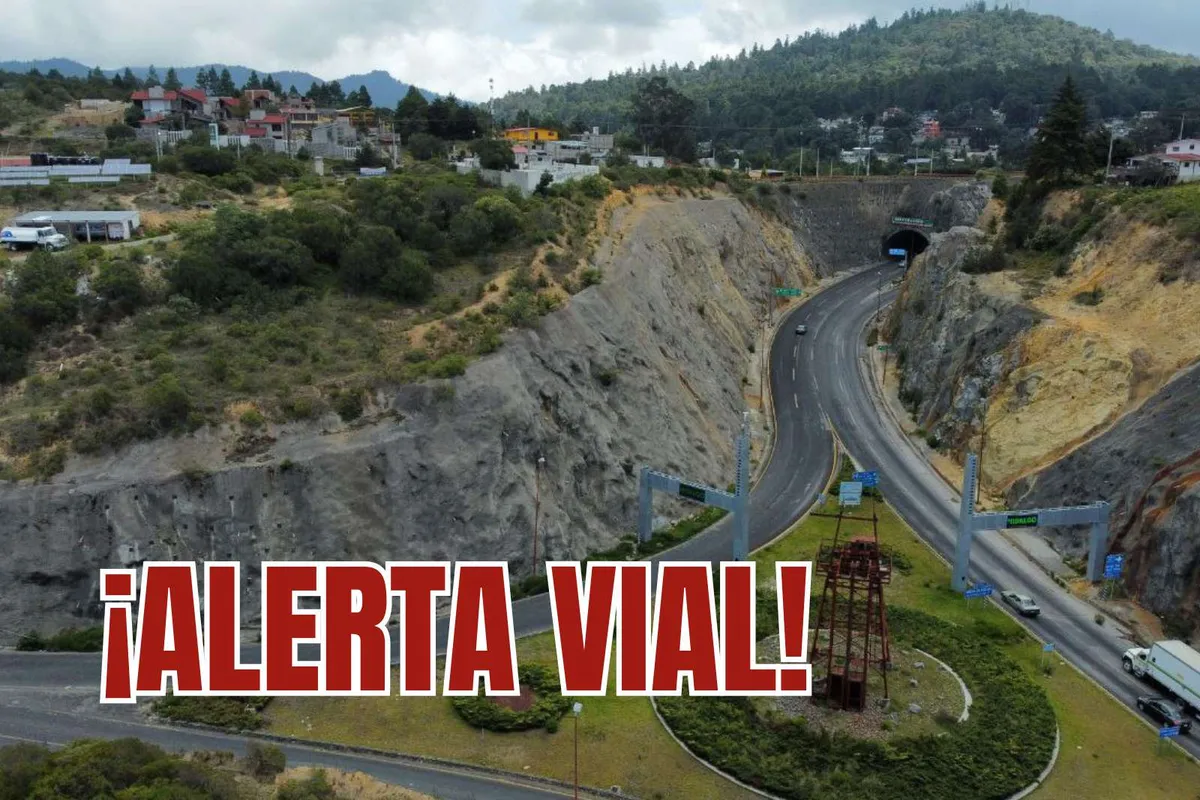 ¡Alerta Vial! Habrá cierre temporal en Carretera Real del Monte-Huasca, tómalo en cuenta