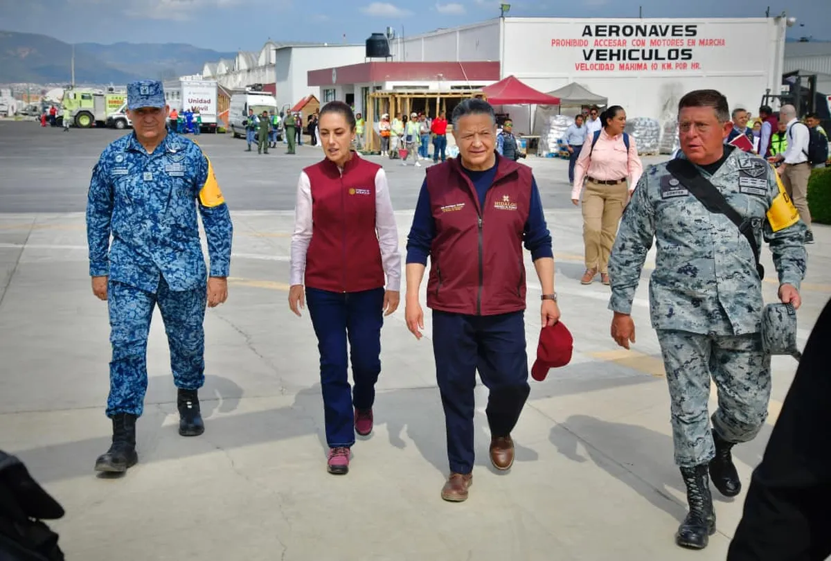 Claudia Sheinbaum en Hidalgo