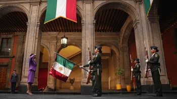 Claudia Sheinbaum presentó su Segundo Informe de Gobierno desde el Patio de Honor de Palacio Nacional.