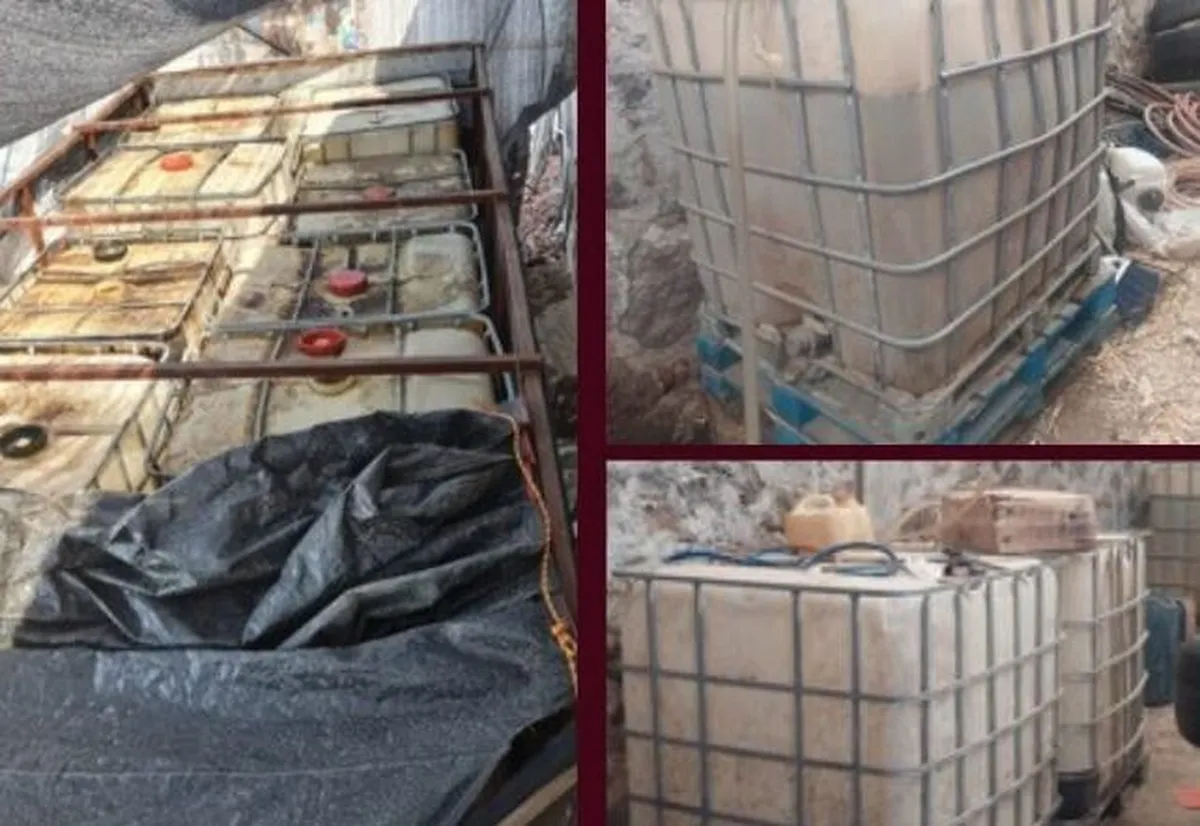 Alfajayucan: aseguran casi 10 mil litros de huachicol y vehículos robados