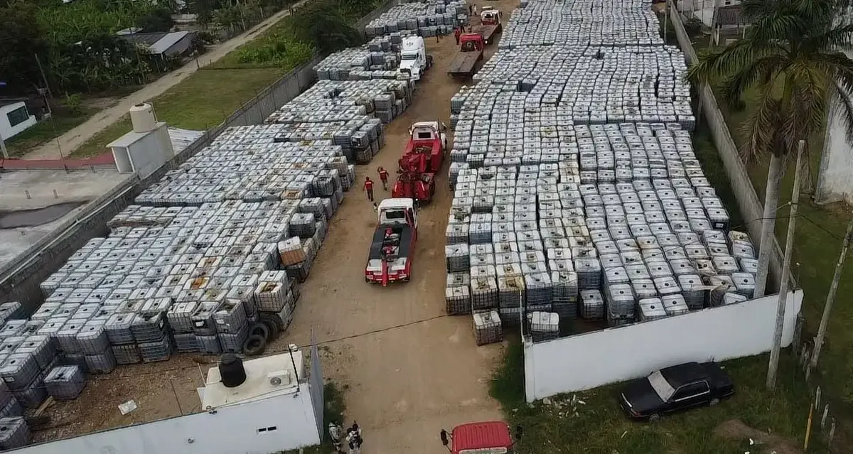 Hallan 3 millones de litros de huachicol en Tabasco