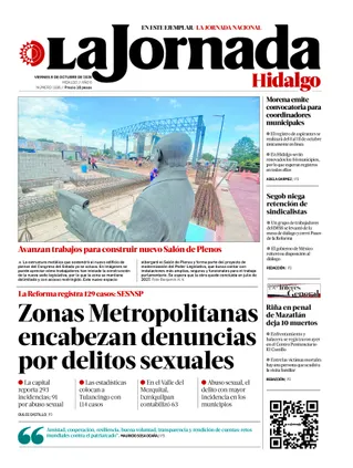 La Jornada Hidalgo | 09 de octubre de 2026