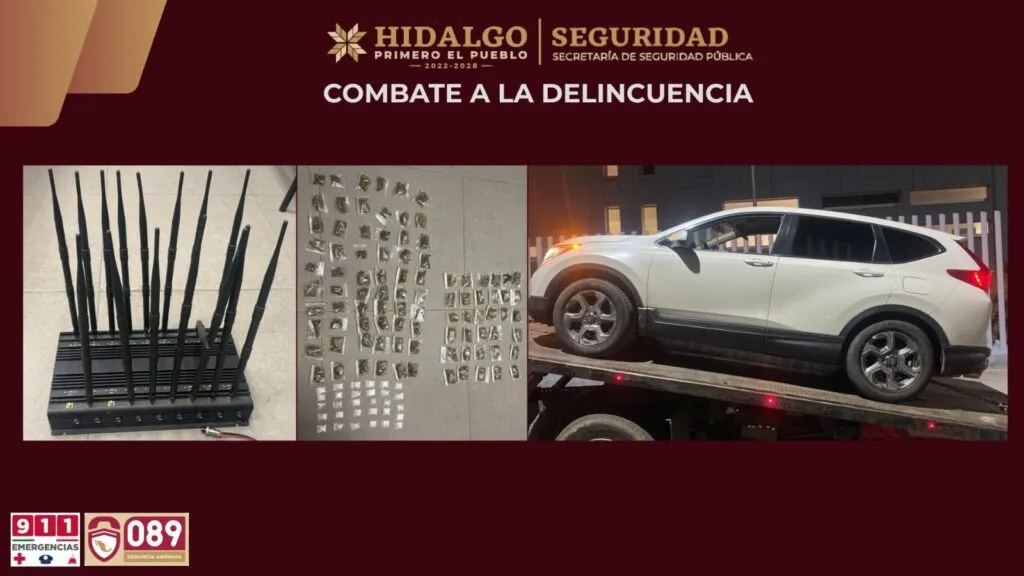Detienen a cuatro presuntos asaltantes de transporte de carga en la México-Pachuca