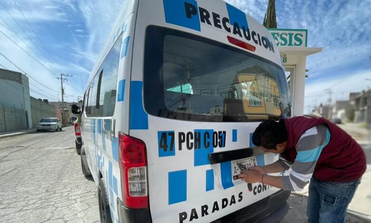 Pachuca: sancionan a combi de ruta 47 por mensaje misogino