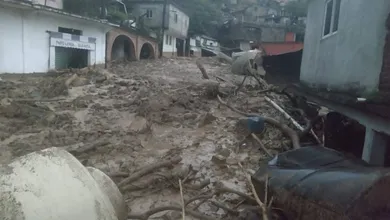 Huehuetla inundación