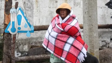 El frente frío 32 llegará con temperaturas de hasta -10 grados, heladas y lluvias en varios estados.